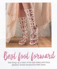 DMC NATURA JUST COTTON LADIES GLADIATOR STYLE SANDAL EMBELLISH CROCHET PATTERN