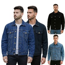 Mens Denim Jacket Cotton