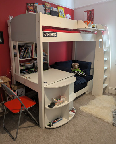 Stompa white kids bunk - white,