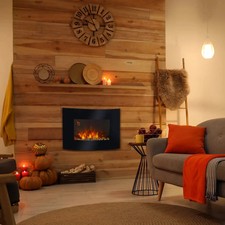 Electric Fireplace Wall