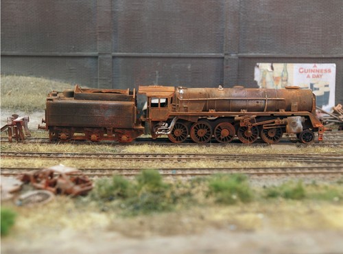 Scrapyard locomotive oo - -,