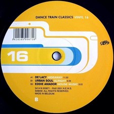 DANCE TRAIN CLASSICS 16 - DELACY - HIDEAWAY - 12" VINYL RECORD - HOUSE GARAGE DJ