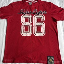 Men’s Red Twisted Soul T-Shirt Size Xl Front Motif