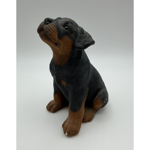 Living stone rottweiler - rottweiler, dog