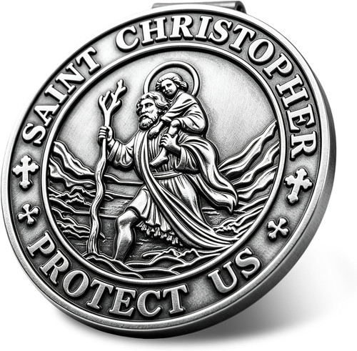 Christopher medal for - st, car