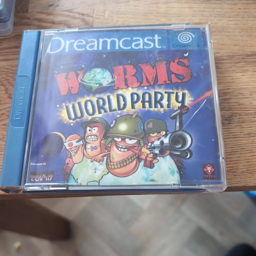 Sega dreamcast game worms - sega,