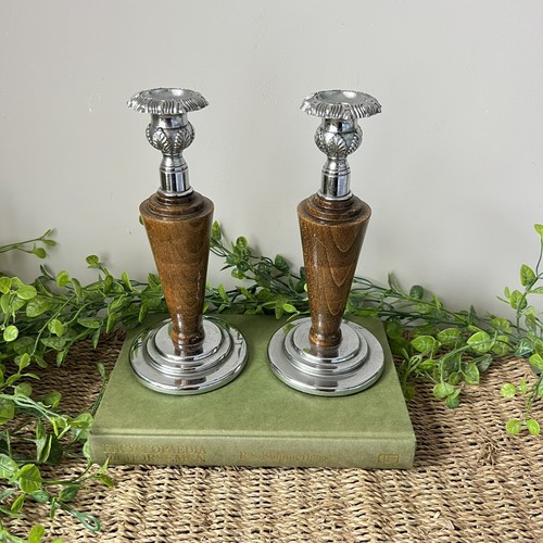 Pair vintage art - vintage, deco