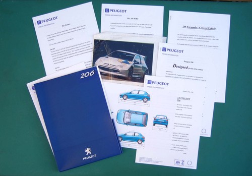 Peugeot 206 launch 1998 - peugeot,
