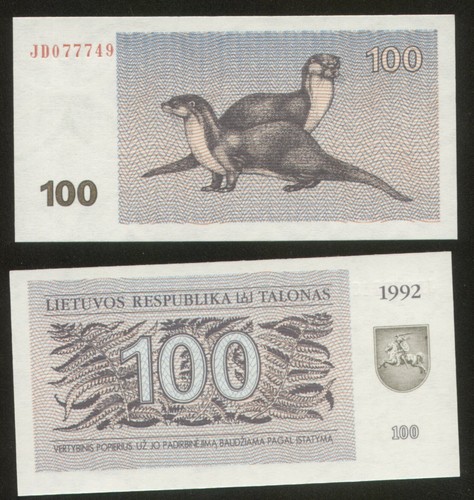 Lithuania 100 talonas 1992 - lithuania,