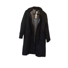 BNWT ELLE WAXED LONG COAT SIZE