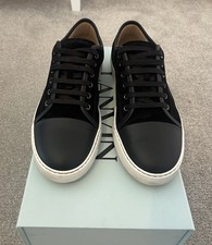 Lanvin Black Suede Leather