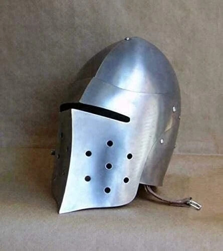 Medieval knight great - great, bascinet