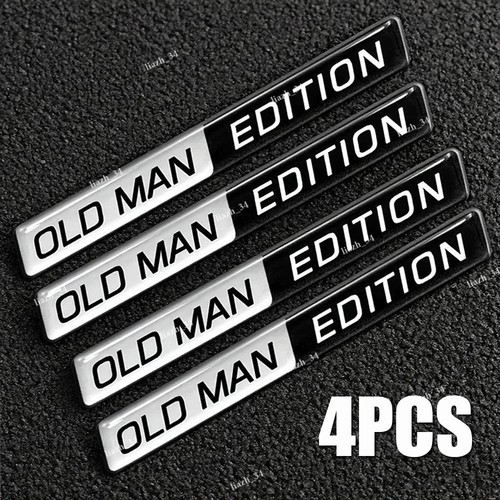 Old man edition emblem - 3d,