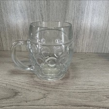 Beer Tankard Stein Dimpled