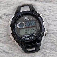 Umbro Digital Watch Chronograph Alarm Sports Wristwatch U564b – Spare / Repair