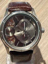 Fossil ME-1020 Twist Chronograph, Multifunction Taupe Dial, 42mm Face, Quartz..