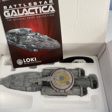 Eaglemoss  LOKI Battlestar Galactica Modern Ship Hero Collector Model 