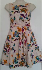 ARIELLA London 50's Retro Style Fit & Flair Prom Swing Dress ~ Size 12 BNWT €150