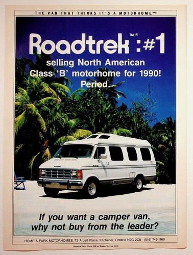Roadtrek camper van magazine - camper,