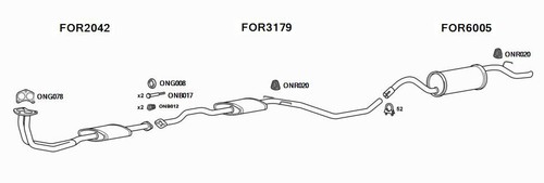 Euroflo exhaust system - euroflo, for