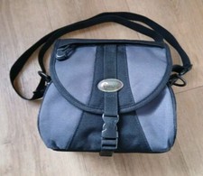 Lowepro EX140 Camera Bag, Black & Grey, Handle & Shoulder Strap, Multi Pockets.