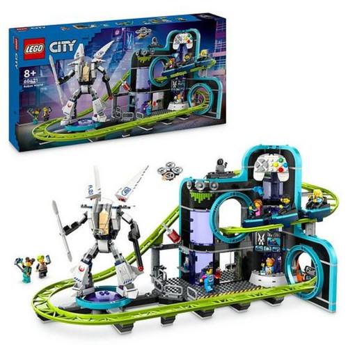 Lego city robot world - city,
