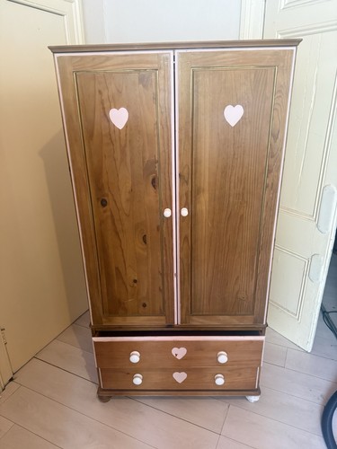 Pine wardrobe and draws - ,, two