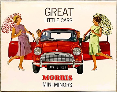 Morris mini minor mk1 brochure - morris,