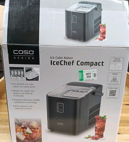 Caso icechef compact ice maker - compact,