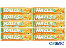 10 X Halls Menthol CITRUS