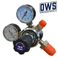 Oxygen gas welding regulator