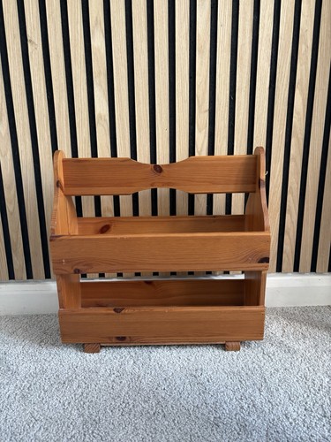 Vintage solid pine - solid, wooden