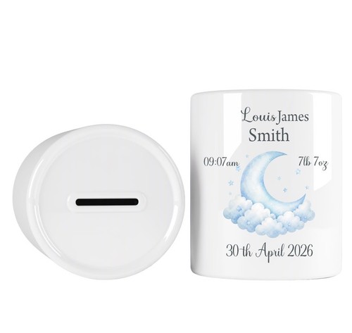 Cute personalised child money - personalised,