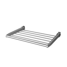 Towel Ladder Rail Accessory Straight Towel Shelf 350mm Chrome Heated Bathroom 
