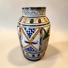 Moroccan Ceramic Vase -
