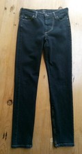 Vivienne Westwood (Lee) Anglomania Monroe Jeans Black Size W29 L31 Zip Fly