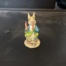 Beatrix Potter Mini Figurine Peter Rabbit Are Some Radishes A26708 Ornament