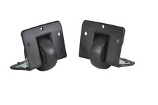 2 x Recessed Cabinet Wheels