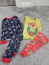 Kids Christmas Pyjamas Bundle Age 6-8