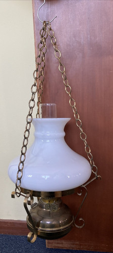 Vintage brass framed - vintage, hanging
