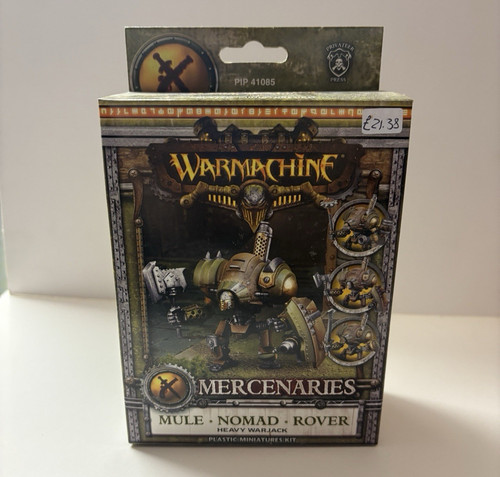 Warmachine mercenaries mule - warmachine,