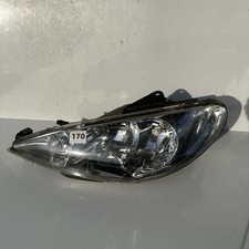PEUGEOT 206 MK1 HEADLIGHT PASSENGER SIDE FRONT 9630869780 2006 1.6