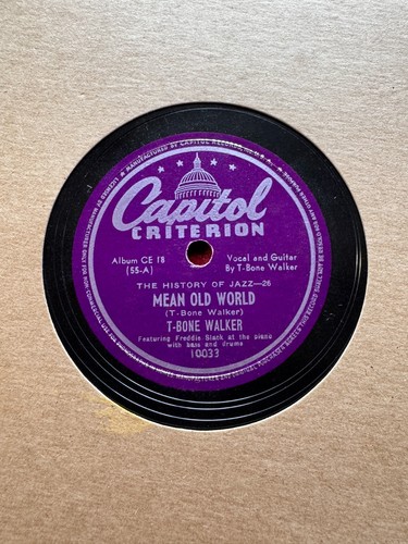 78rpm blues bone - t-bone, walker