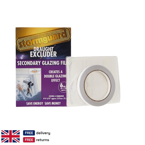 Window draught excluder film - window,