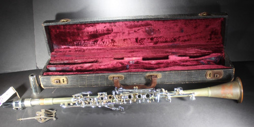 Rare vintage metal clarinet - rare,