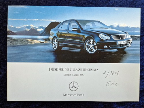 Mercedes 204 class saloon - w, c-class