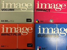 IMAGE VOLUME BUSINESS IMPACT PLUS A4 PAPER - 60 80 100 120 160 200 gsm  2500 box