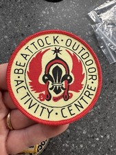Vintage Beattock Outdoor Activity Centre Scotland Patch Badge Scouts