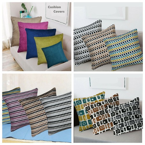 Chenille cushion covers luxury - chenille,