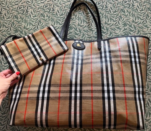 Burberry large highlands - highlands, tote